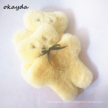 Wholesale Sheepskin Plush Bear Toy for Baby